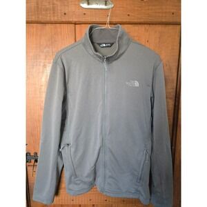 THE NORTH FACE- Mens Jacket - Gray Full Zip - Size L